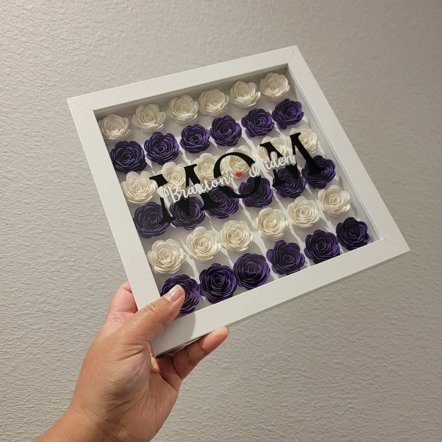 Mother's Day Flower Shadow box