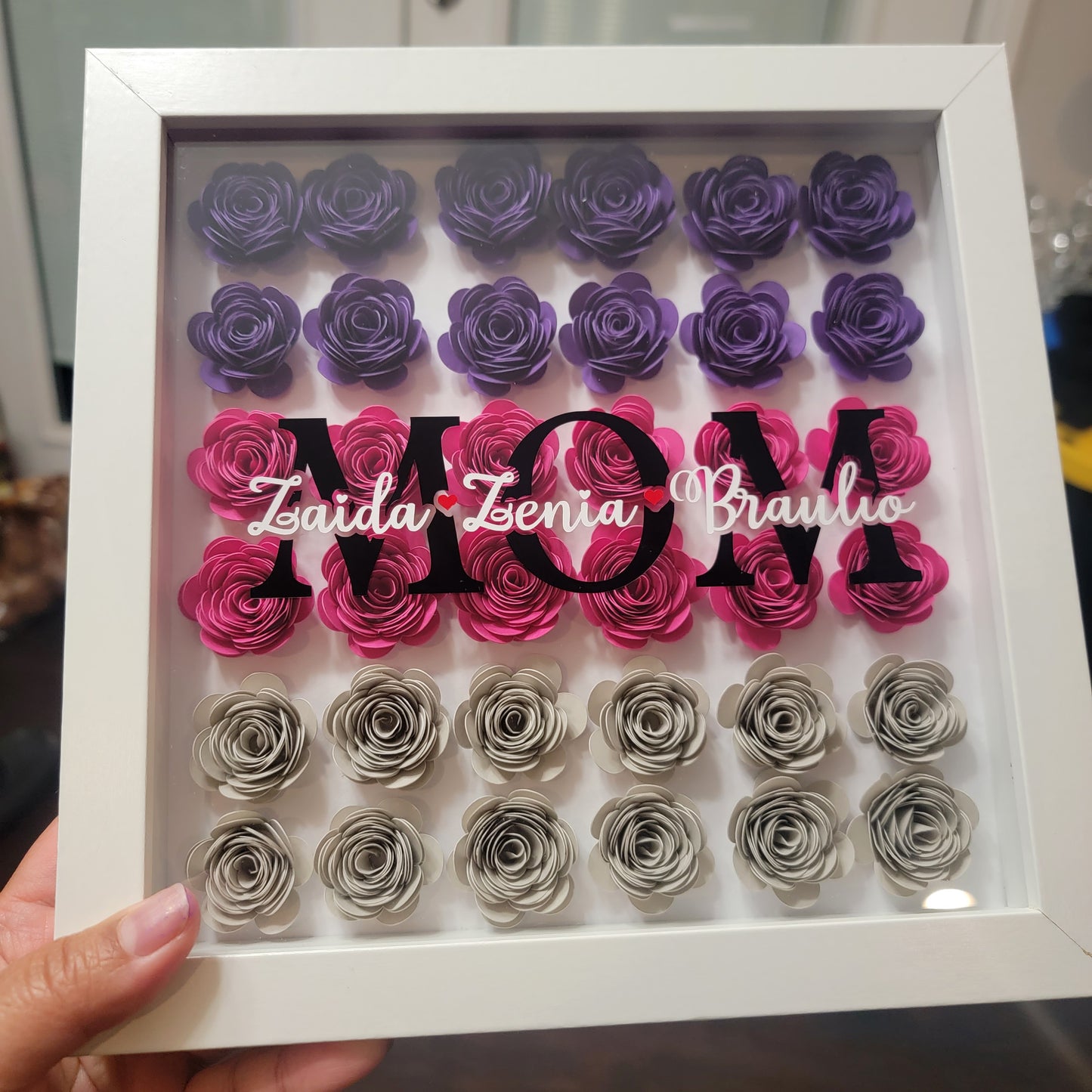 Mother's Day Flower Shadow box