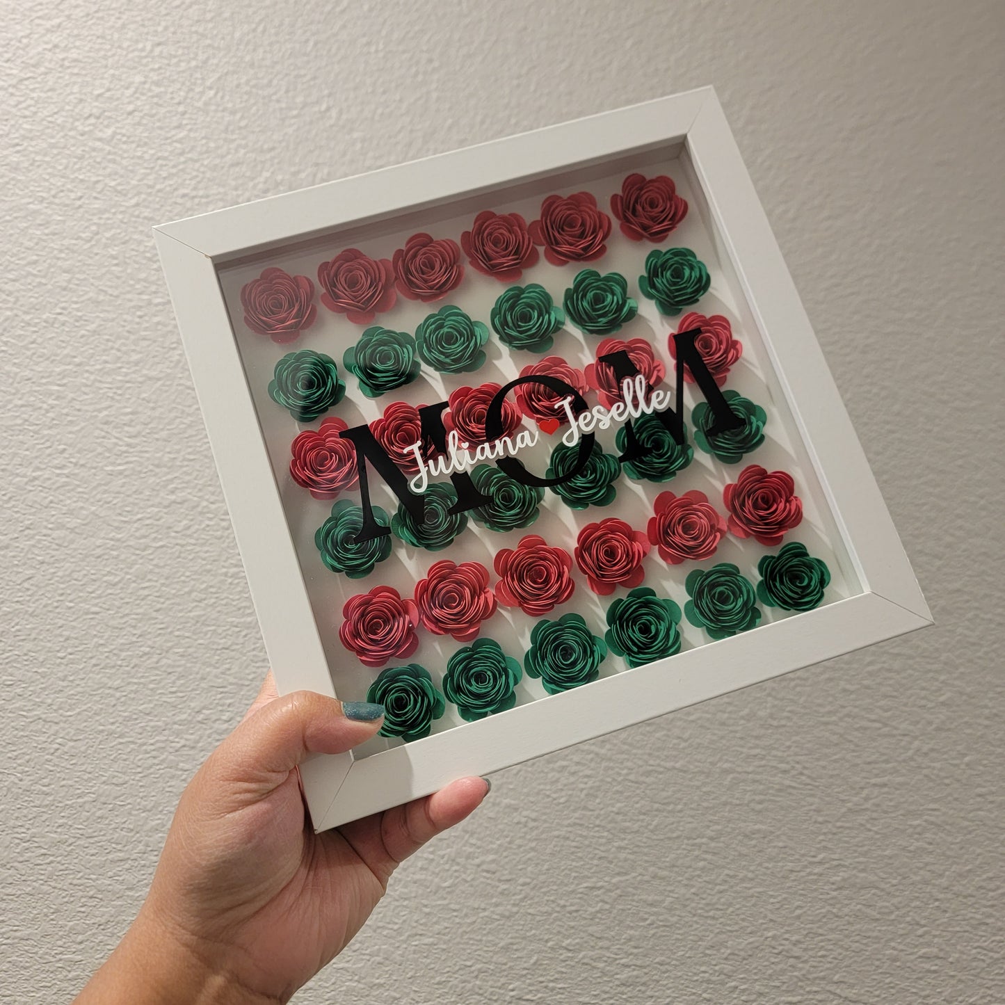 Mother's Day Flower Shadow box