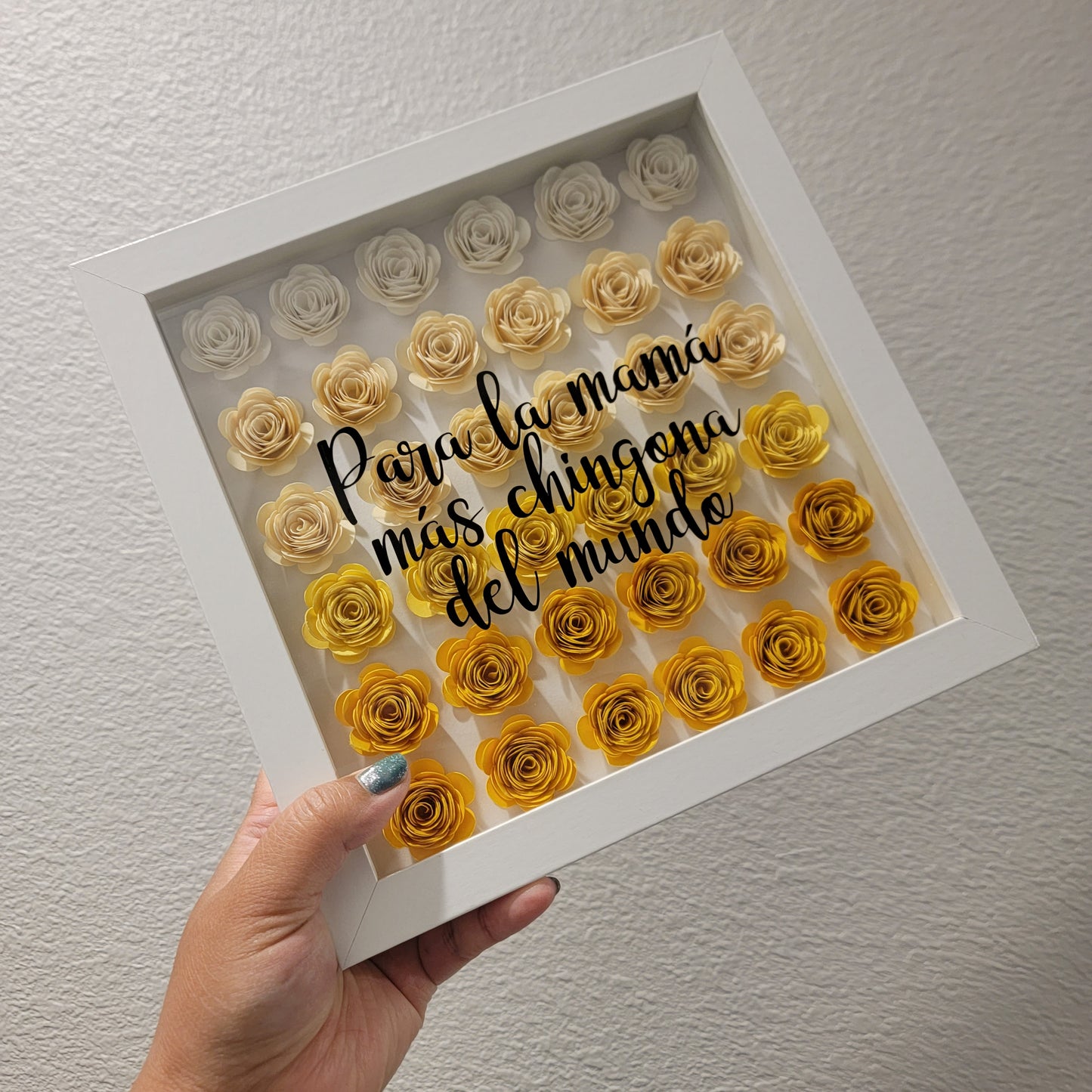 Mother's Day Flower Shadow box